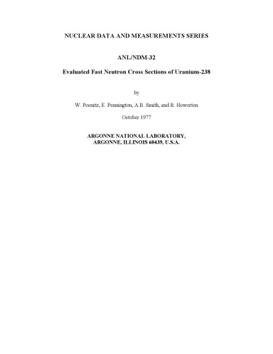 Evaluated fast-neutron corss-sections of U238