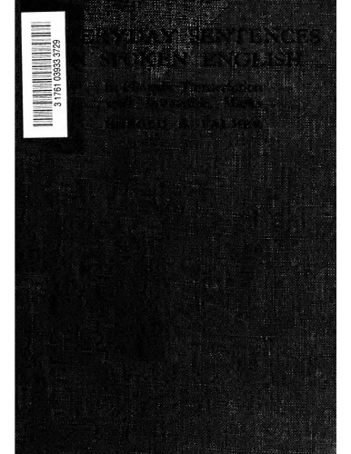 Everyday Sentences in Spoken English [w. Phonetic Transcr. for Foreign Studs]