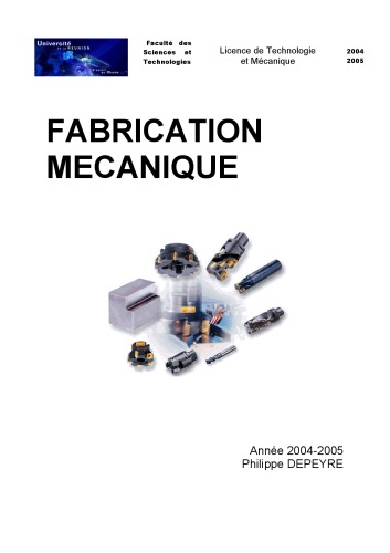 Fabrication Mecanique