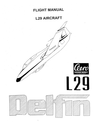 Flight Manual - L-29 Aircraft [Vodochody]