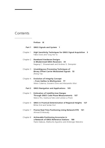 Global Nav. Satellite Systs. - Signal, Theory, Applns.