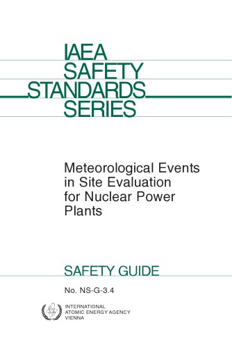 Metereological Events in Site Eval for Nuclear Powerplants (IAEA NS-G-3.4)