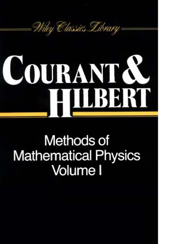 Methods of Mathematical Physics Vol I