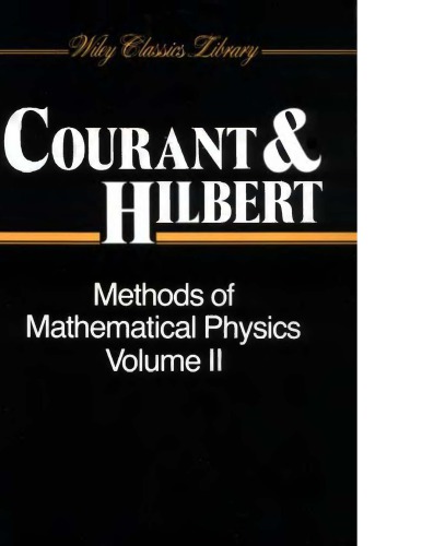 Methods of Mathematical Physics Vol II
