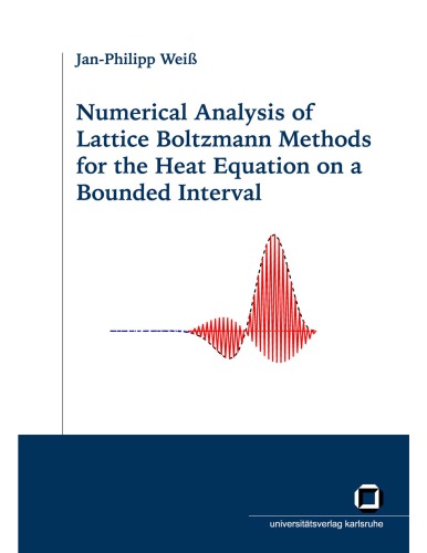Numerical Anal. of Lattice Boltzmann Methods for the Heat Eqn on a Bounded Interval
