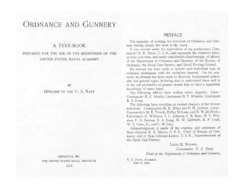 Ordnance and Gunnery - USNI Chap 12 (gunsights)  Part 1