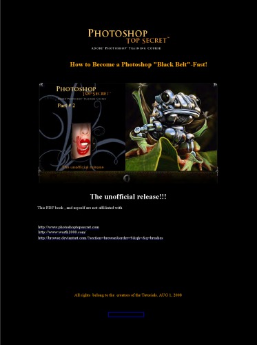 Photoshop Top Secret - Part 2 [Tips, Training]