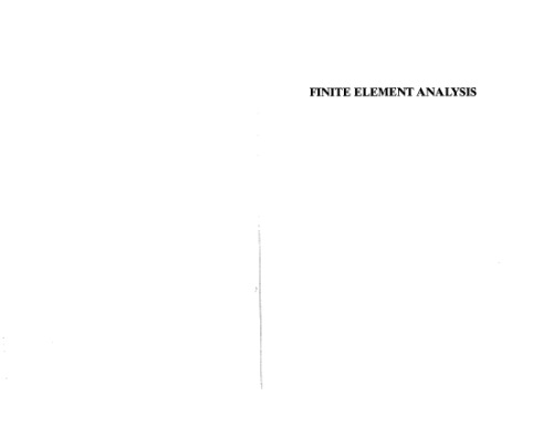 Finite element method. Theory and analysis with ANSYS