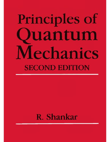 Principles of Quantum Mechanics