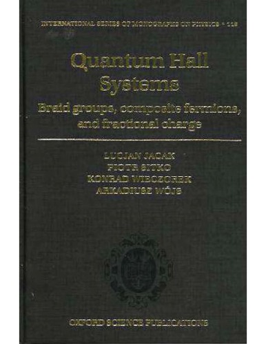 Quantum Hall Systems - Braid Grps, Composite Fermions, Fract. Chg.