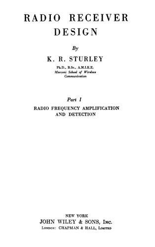 Radio Reciever Design [Part 1]