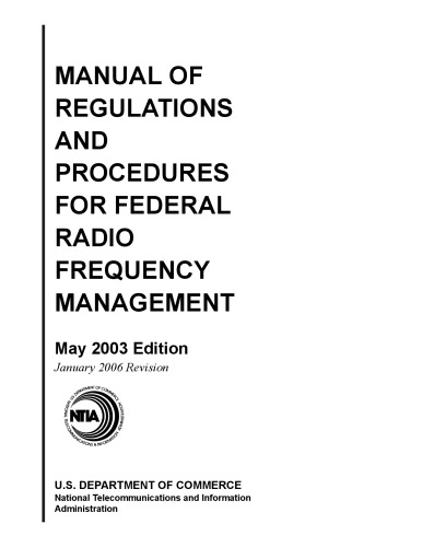 Regs and Procedures for Radio Frequency Management