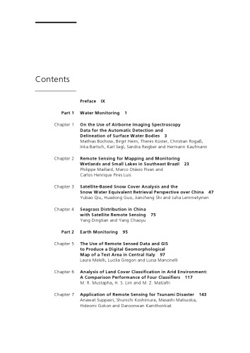 Remote Sensing of Planet Earth