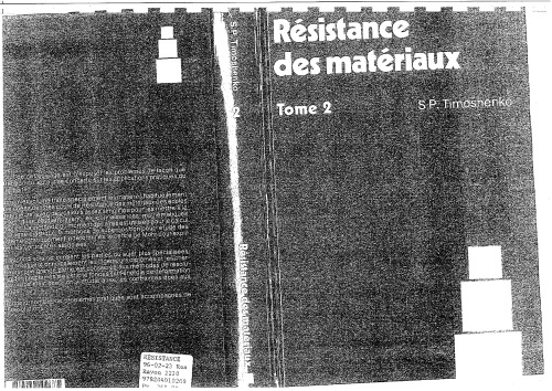 Resistance des Materiaux  [Vol 2]