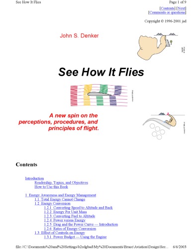 See How It Flies [online book - website capture]