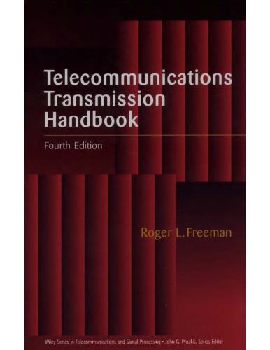 Telecommunications Transmission Handbook