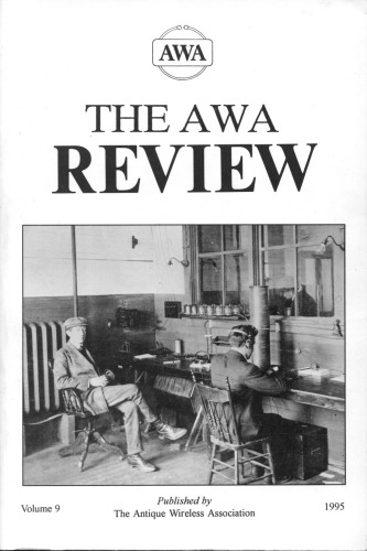 The Antique Wireless Assoc Review [Vol 09]