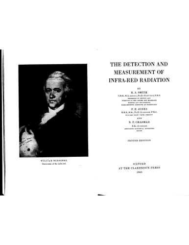 The Detection and Meas. of IR Radiation