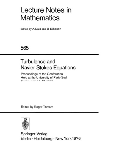 Turbulence and Navier-Stokes Equations