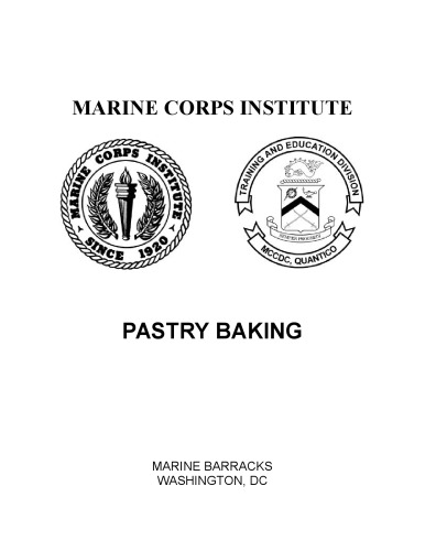 USMC - Pastry Baking