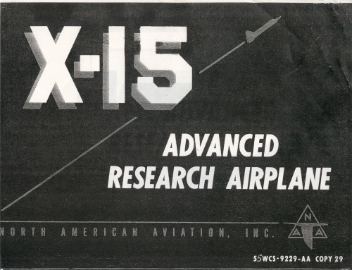 X-15 Advanced Research Airplane [NA-55-221] -