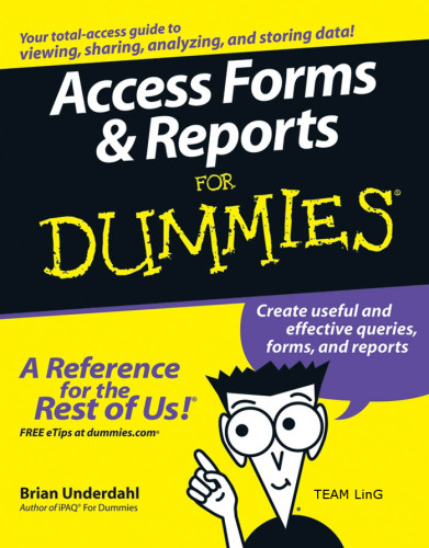 Access forms & reports for dummies