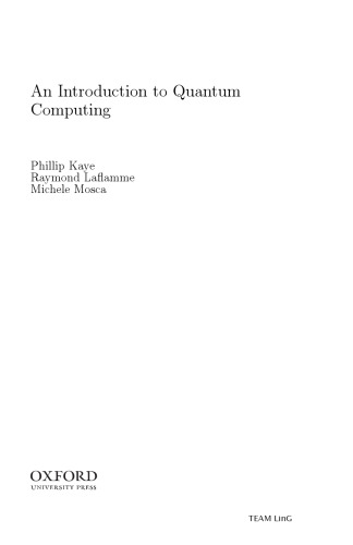 An introduction to quantum computing