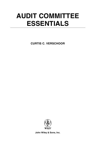 Audit committee essentials