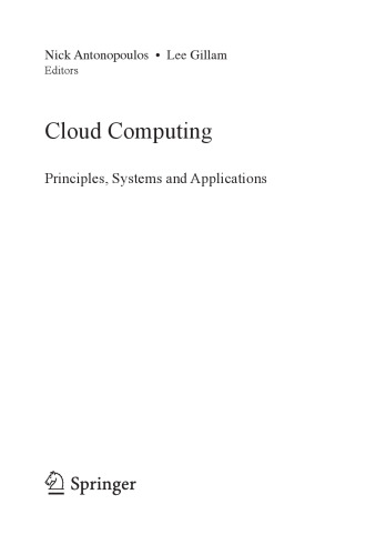 Cloud Computing: Principles, Systems and Applications