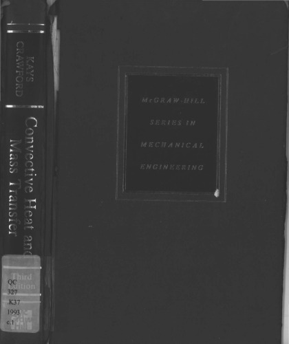 Convective heat and mass transfer