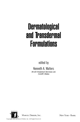 Dermatological and transdermal formulations