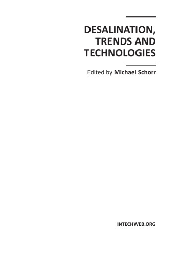 Desalination, trends and technologies