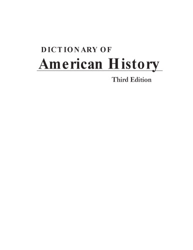 Dictionary of American history. Vol. 6