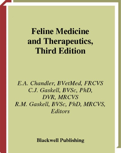 Feline medicine and therapeutics