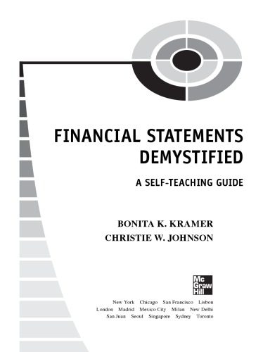 Financial statements demystified : a self-teaching guide