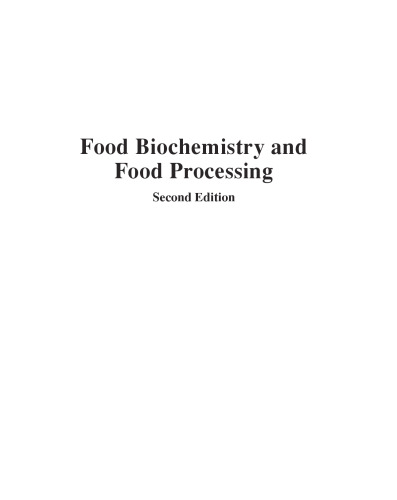 Food biochemistry and food processing