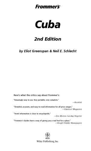 Frommer's Cuba