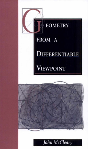 Geometry from a differentiable viewpoint