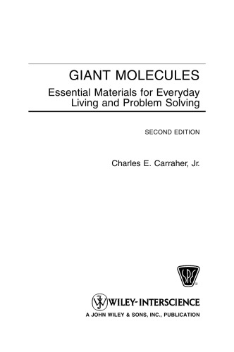 Giant Molecules
