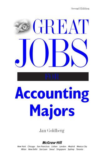 Great jobs for accounting majors