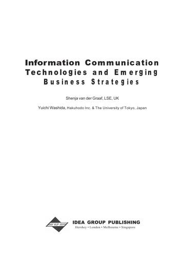 Information communication technologies and emerging business strategies