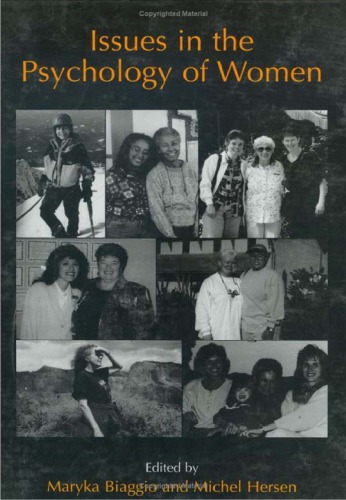 Issues in the psychology of women