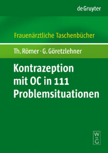 Kontrazeption in 111 problemsituationen