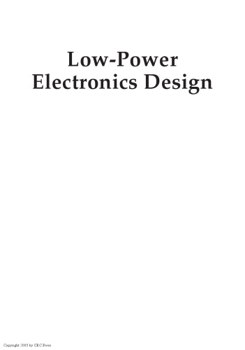 Low-power electronics design