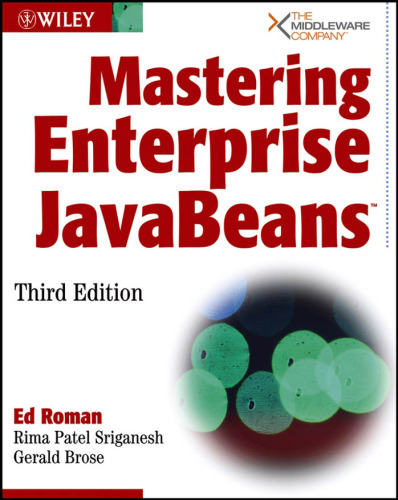 Mastering enterprise JavaBeans(tm)
