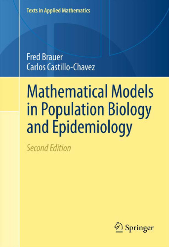 Mathematical models in population biology and epidemiology