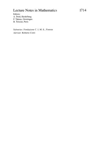 Mathematics inspired by biology : lectures given at the 1st session of the Centro Internazionale Matematico Estivo (C.I.M.E.) held in Martina Franca, Italy, june 13-20, 1997