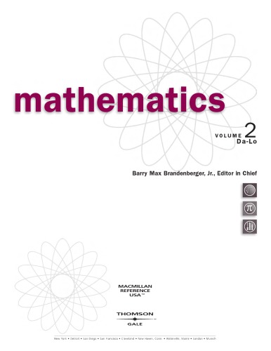 Mathematics Vol 2 (Da-Lo)