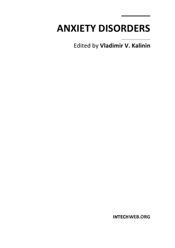 MicroRNA mediated regulation and the susceptibility to anxiety disorders