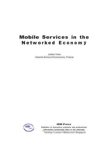 Mobile services in the networked economy
